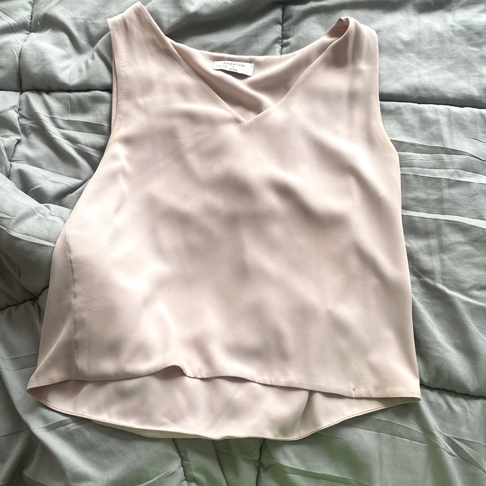 It’s a crop topish shirt